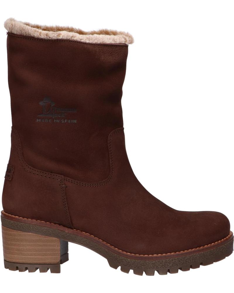 Botas PANAMA JACK  de Mujer PIOLA B43  NOBUCK MARRON