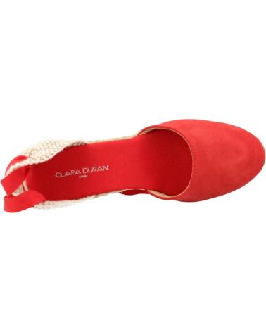 Sandales pour Femme CLARA DURAN VALENSER5CD ROJO