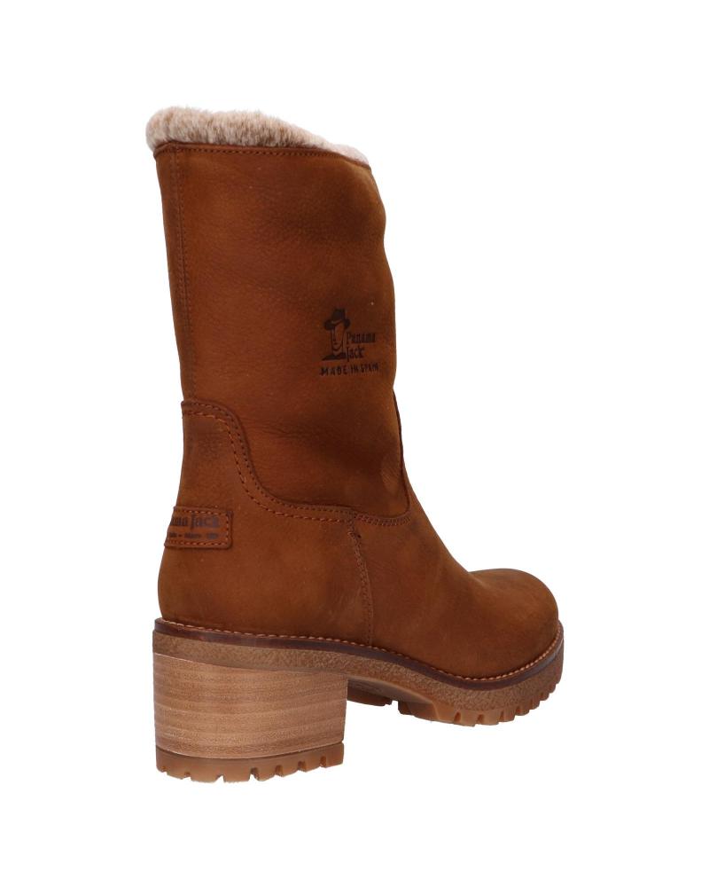 HOT Brown Panama Jack Piola Boots-De-Mujer-PANAMA-JACK