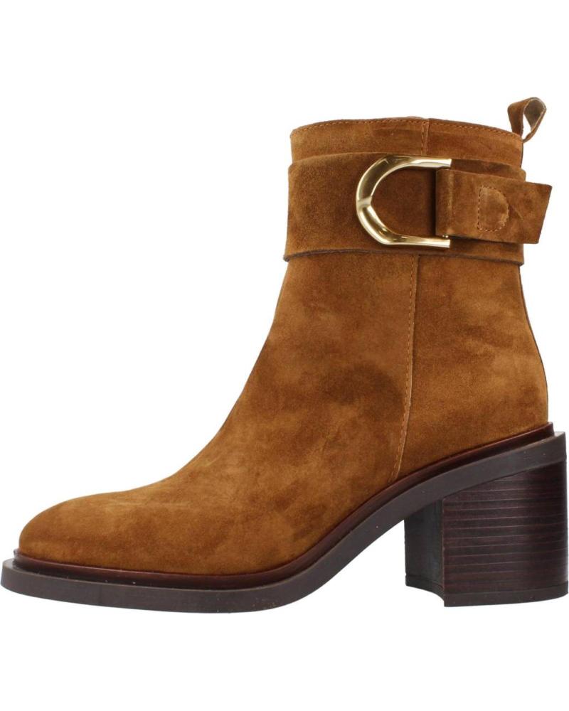 Woman boots ALPE BOTIN CON TACON BAJO PARA MUJER 273811 CUERO