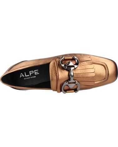 Mocassins de Mulher ALPE NEW ROMA BRONCE