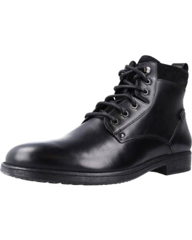 Man Mid boots GEOX U JAYLON E NEGRO