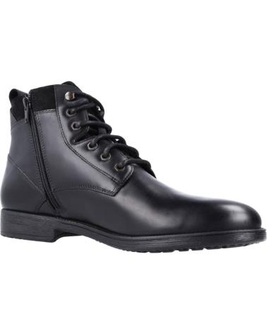 Man Mid boots GEOX U JAYLON E NEGRO