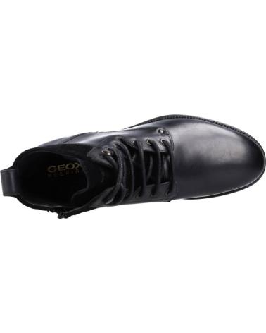 Man Mid boots GEOX U JAYLON E NEGRO