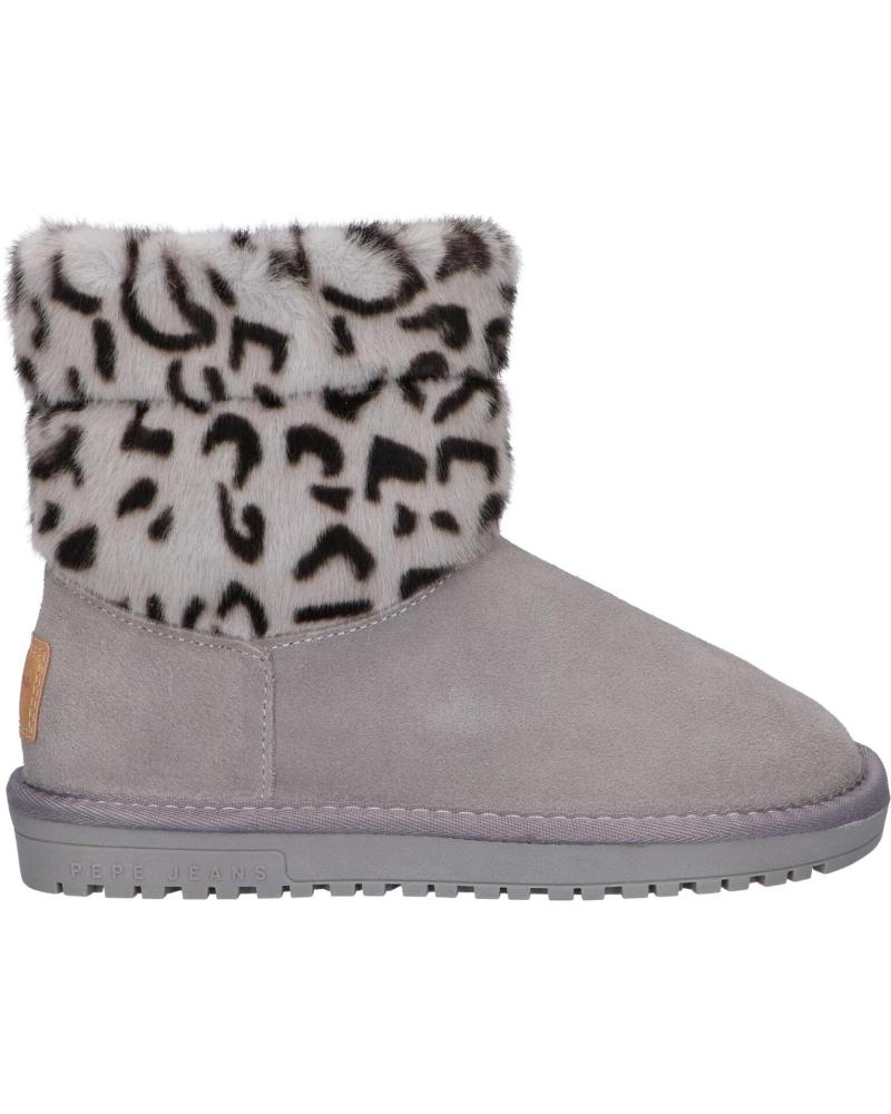 Woman and girl boots PEPE JEANS PGS50177 ANGEL PLUSH  945 GREY