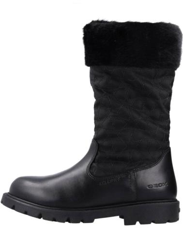 Bottes GEOX  pour Fille J SHAYLAX GIRL B ABX  NEGRO