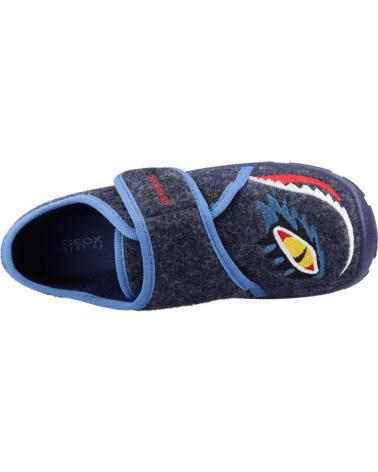 Pantufas GEOX  de Menino J NYMEL BOY  AZUL