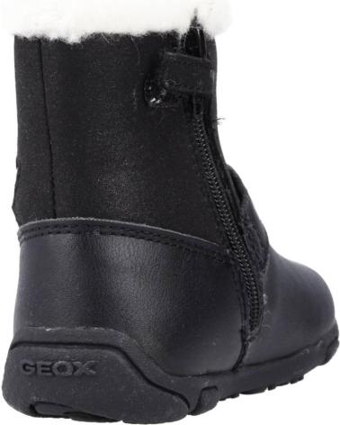 girl boots GEOX B BALU GIRL NEGRO