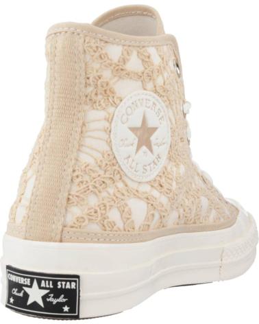 Zapatillas deporte de Mujer CONVERSE CHUCK 70 HI OAT MARRON CLARO