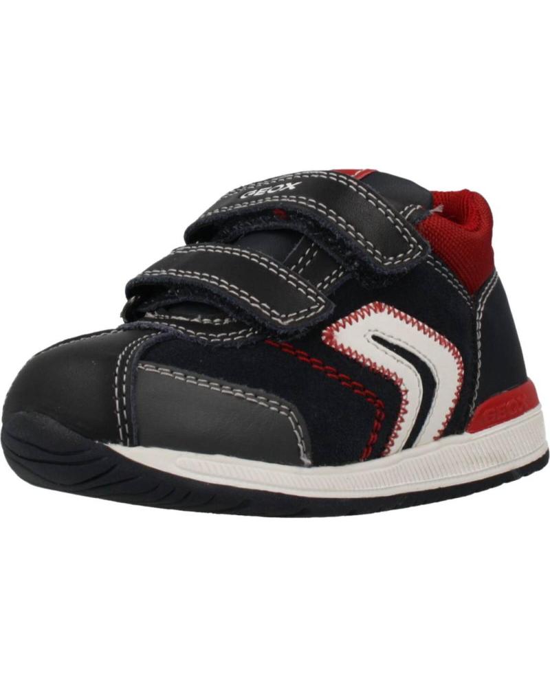 Scarpe Geox B Rishon Per Bambini - Navy/Arancio, Taglia 25 EU