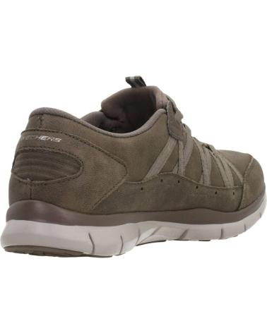 Deportivas de Mujer y Niño SKECHERS FINE STROLLING TAUPE