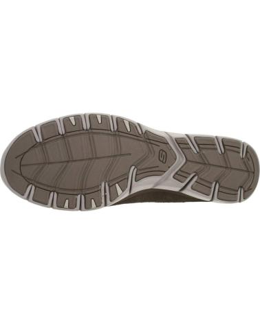 Deportivas de Mujer y Niño SKECHERS FINE STROLLING TAUPE