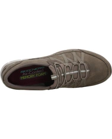 Deportivas de Mujer y Niño SKECHERS FINE STROLLING TAUPE