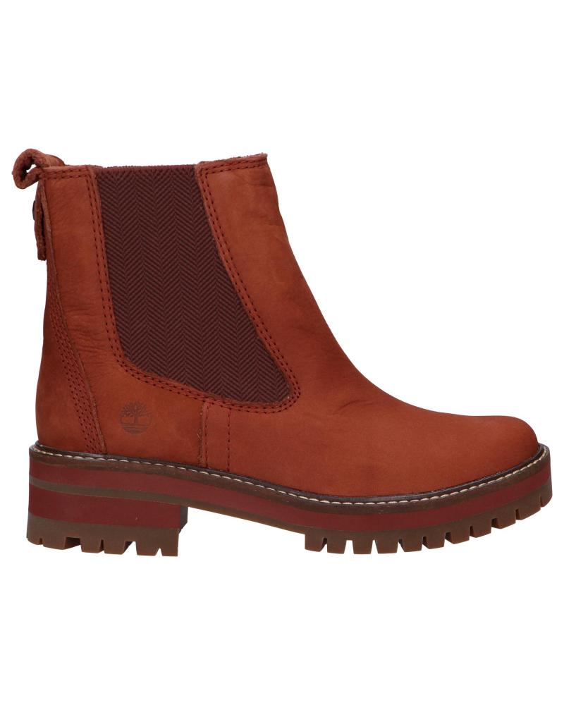 Bottines TIMBERLAND  pour Femme A2HKQ COURMAYEUR VALLEY CHELSEA  CH7 CHERRY MAHOGANY
