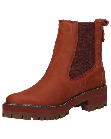 Bottines TIMBERLAND  pour Femme A2HKQ COURMAYEUR VALLEY CHELSEA  CH7 CHERRY MAHOGANY
