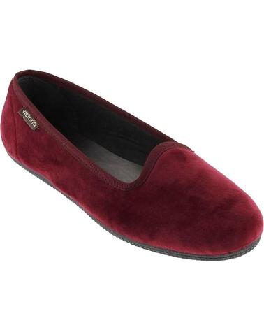 Ballerines pour Femme VICTORIA BAILARINA ODA TERCIOPELO 1049114 SLIPPERS BURDEOS
