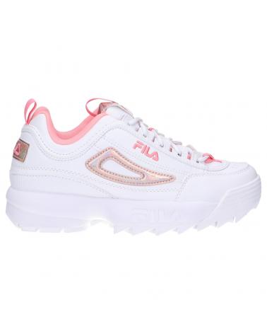Zapatillas deporte pour Fille FILA 1011081 96S DISRUPTOR WHITE