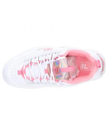 Zapatillas deporte pour Fille FILA 1011081 96S DISRUPTOR WHITE