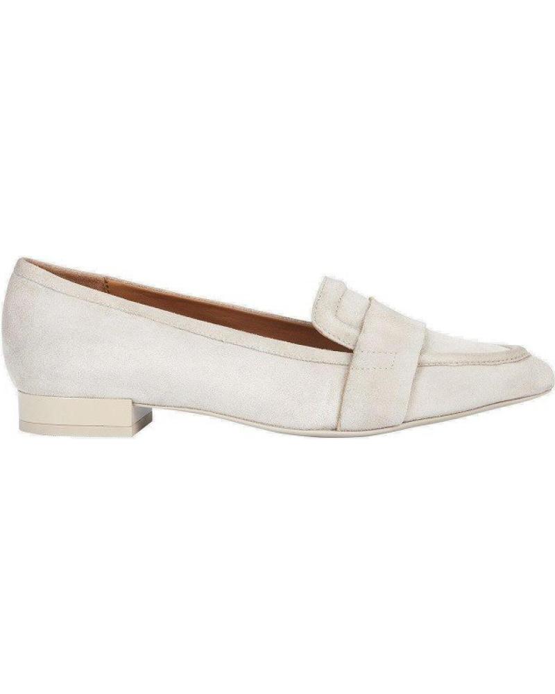 Woman Mocasines GEOX D CHARYSSA A - CAMOSCIO D359BA00021 BEIGE BLANCO