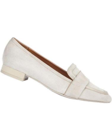 Woman Mocasines GEOX D CHARYSSA A - CAMOSCIO D359BA00021 BEIGE BLANCO
