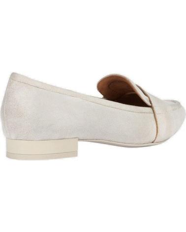 Woman Mocasines GEOX D CHARYSSA A - CAMOSCIO D359BA00021 BEIGE BLANCO