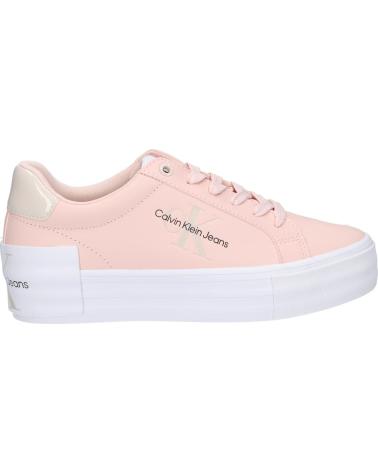 Scarpe sport per Donna CALVIN KLEIN YW0YW01294 BOLD VULC FLATF 0J2 PEACH BLUSH-EGGSHELL
