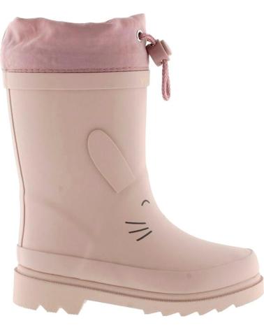 Botas de agua VICTORIA  de Niña BOTAS DE AGUA 1060104 LLUVIA ANIMALES  ROSA
