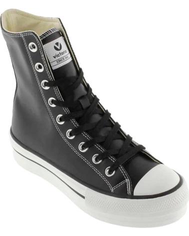 Botines VICTORIA  de Mujer BOTIN PLATAFORMA  NEGRO