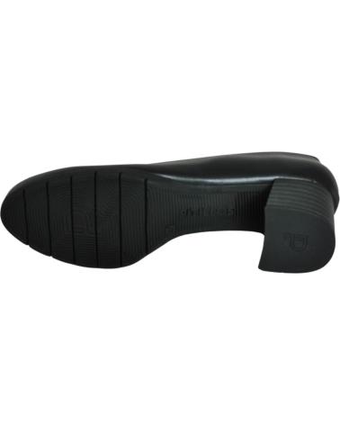 PITILLOS ZAPATOS SALON MUJER PIEL TACON MEDIO 101 NEGRO VARIOS COLORES