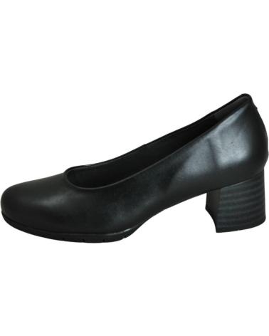 PITILLOS ZAPATOS SALON MUJER PIEL TACON MEDIO 101 NEGRO VARIOS COLORES