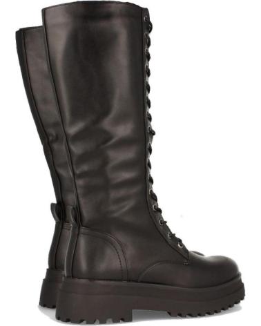 Botas OTRAS MARCAS  de Mujer BOTA MILITAR ALTA H-200  NEGRO