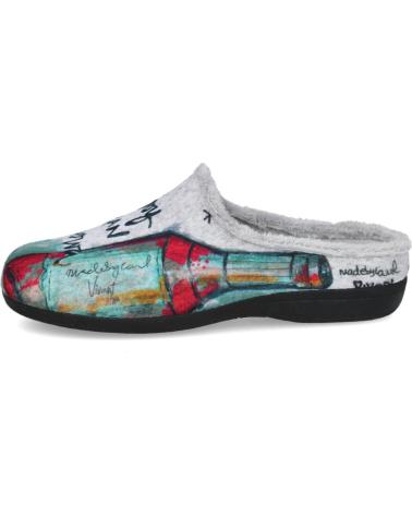 Calzado de casa de Hombre VIVANT CE2220 ZAPATILLAS DE CASA HOMBRE GRIS