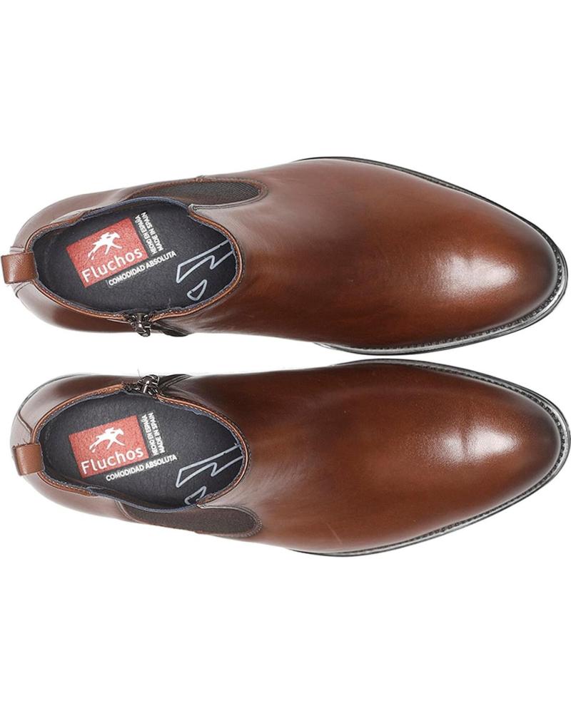 Botas De Hombre FLUCHOS BOTIN HERACLES 8756 CAMEL