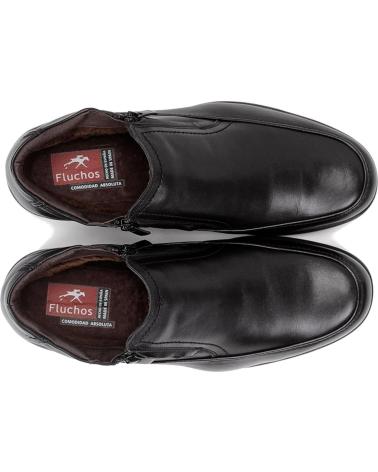 Zapatos de Hombre FLUCHOS BOTINES LUCA 87830 NEGRO