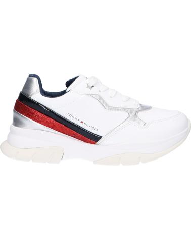 Sportschuhe für Damen TOMMY HILFIGER T3A4-31175-0196X256 BIANCO-MULTICOLOR