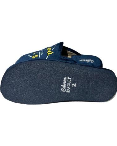 Hausschuhe CABRERA  für Herren PANTUFLA PAPA ERES LO MAS  AZUL