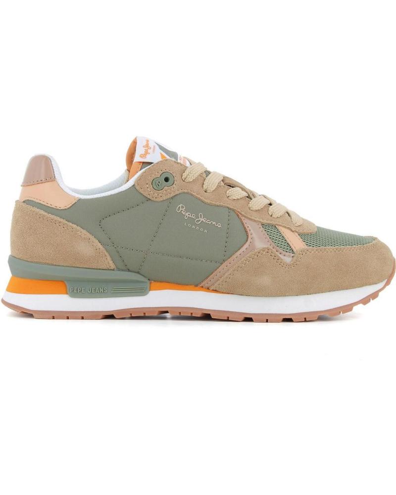 Zapatillas deporte PEPE JEANS de Mujer SNEAKERS BRIT JUMP MARRóN Zapatillas deporte PEPE JEANS de Mujer SNEAKERS BRIT JUMP MARRóN