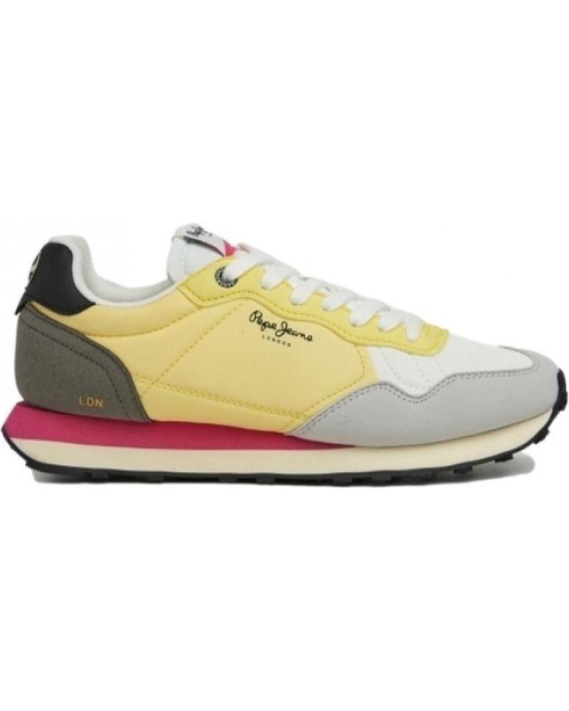 Zapatillas deporte PEPE JEANS de Mujer SNEAKERS NATCH AMARILLO Zapatillas deporte PEPE JEANS de Mujer SNEAKERS NATCH AMARILLO
