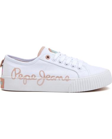 Woman and girl Trainers PEPE JEANS CITIS LOG  BLANCO