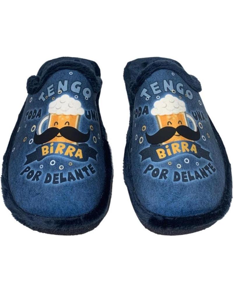 Pantofole-De-Hombre-CABRERA-PANTUFLA-TENGO-UNA-BIRRA-AZUL