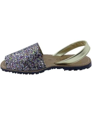 Sandalias de Mujer  MENORQUINA PURPURINA VARIOS COLORES