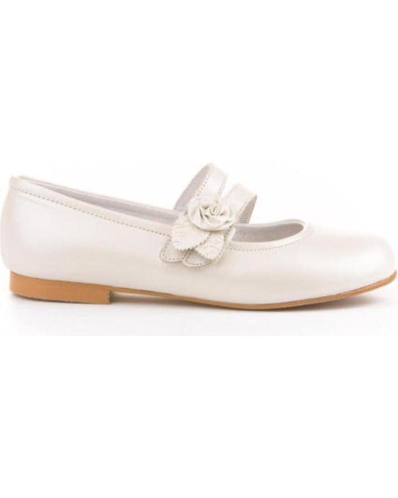 Scarpe ANGELITOS  per Bambina COMUNION 990  BEIGE