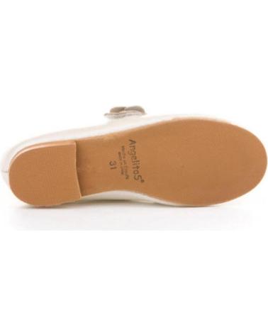 Scarpe ANGELITOS  per Bambina COMUNION 990  BEIGE