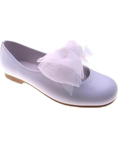 girl Flat shoes ANGELITOS BAILARINAS 996  BLANCO