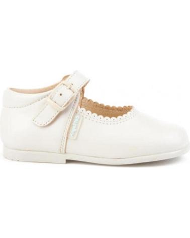 girl Flat shoes ANGELITOS BAILARINAS 500 BLANCO