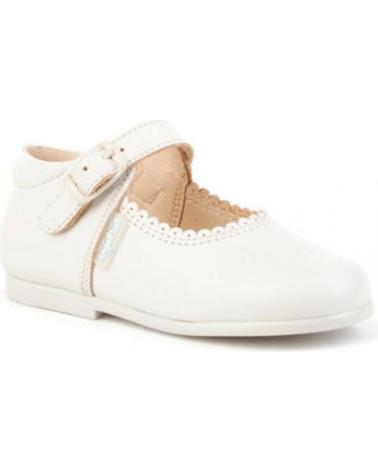 girl Flat shoes ANGELITOS BAILARINAS 500 BLANCO