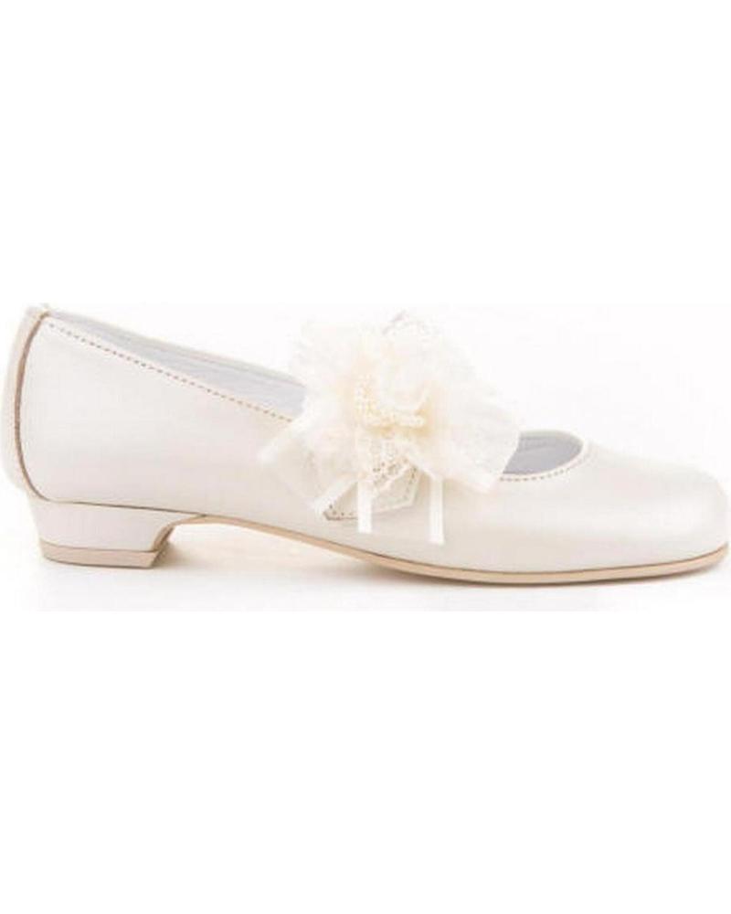 Schuhe ANGELITOS  für Mädchen ZAPATO NINA 997  BEIGE