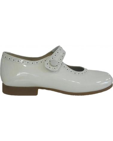 Chaussures OTRAS MARCAS  pour Fille BAILARINAS 123-09  BLANCO