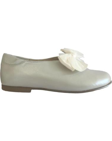 girl Flat shoes OTRAS MARCAS V-166-1 COMUNION  BEIGE