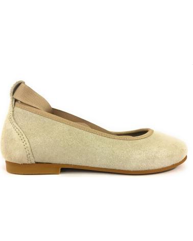girl Flat shoes  EL-132 BEIGE